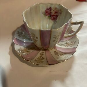 Vintage Japanese Teacup and Saucer